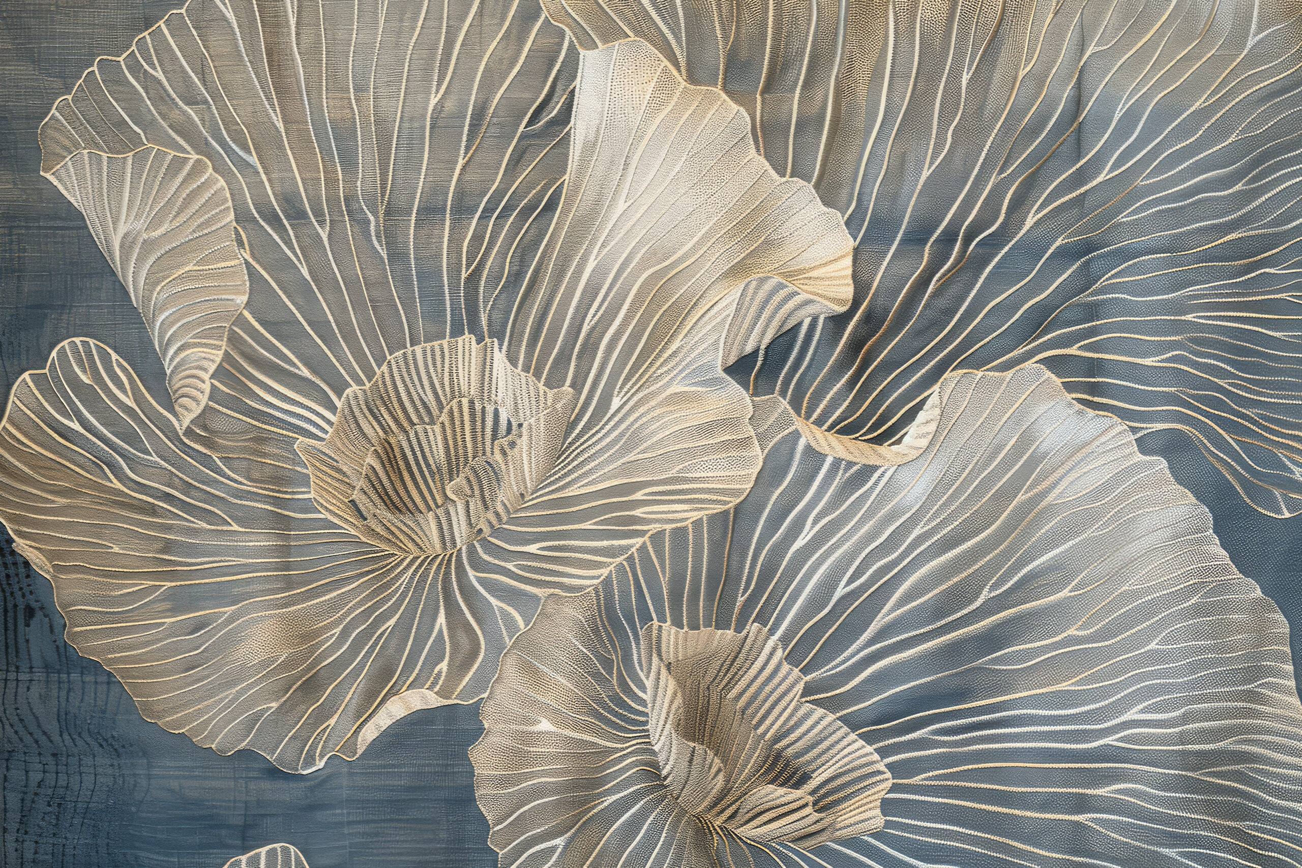 modern-abstract-art-background-plants-flowers-geometry-gold